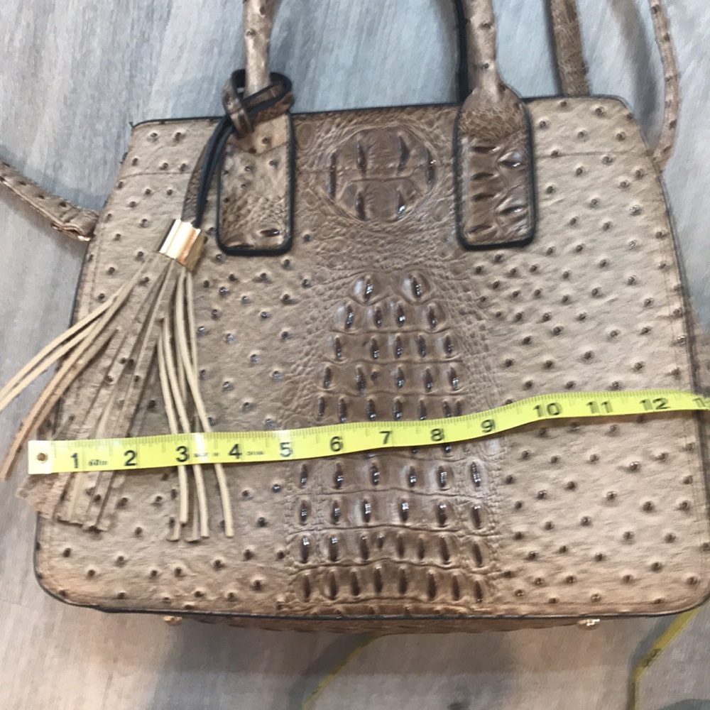 Vegan Leather Shoulder Bag - Picture 7 of 11